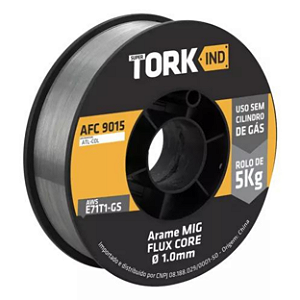 Arame Tork Solda Flux Core 1,0MM 5KG - AFC-9015