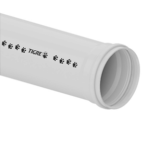 Tubo Esgoto 6m 100mm - Tigre