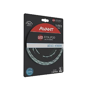 FITA LED AVANT IP20 14,4W 5MT 6500K/BR