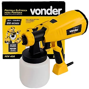PISTOLA VONDER ELET P/ PINTURA PEV400 127V