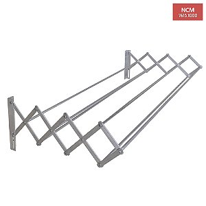 Secador Sanfonado em Alumínio - 0,60m