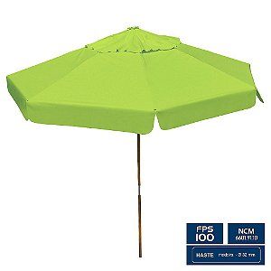 Ombrelone Redondo Ø 3,00m com abas - Verde – BTF