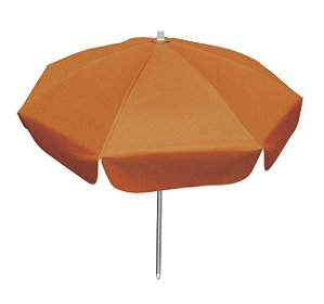 Guarda-Sol 100x08 (Ø 2,00m) PVC/Alumínio - Laranja - BTF