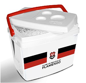 CAIXA TERMICA REMO Branca 26L - Flamengo