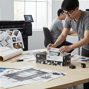 Cabeça De Impressão Hp Desingjet 711 C1Q10A