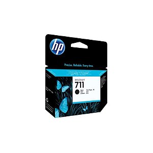 Cartucho De Tinta Hp 711 Preto 80Ml Cz133Ab