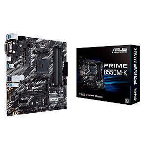 Placa Mãe Asus Prime B550M-K 90Mb14V0-M0Eay0I