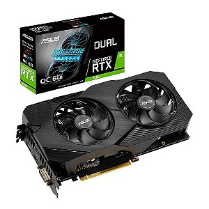 Placa De Vídeo Asus Dual-Rtx2060-O6G-Evo 90Yv0Ch2M0Na00