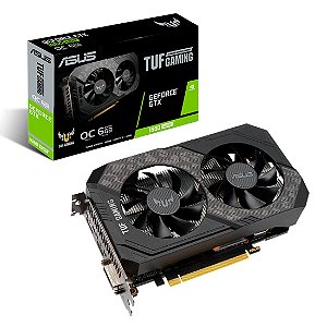 Placa De Vídeo Asus Tuf-Gtx1660Ti-O6G-Evo-G 90Yv0Ct7M0Na00I