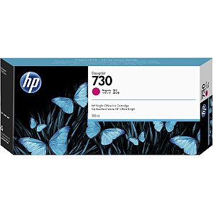 Cartucho De Tinta Hp 730 Magenta Pluk 300 Ml P2V69A