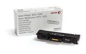 Toner Xerox Cognac Preto 3K 106R02778NO