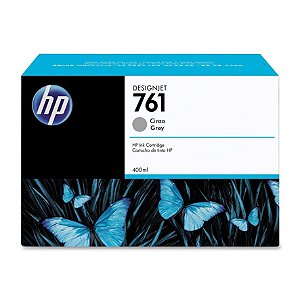 Cartucho de Tinta HP 761 Cinza PLUK 400 ml CM995A