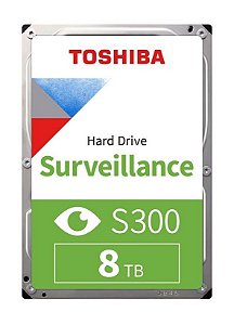 HD 8TB Toshiba 3,5' S300 Surveillance HDWT380UZSVARI