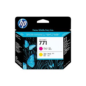 Cabeça De Impressão Hp 771A Magenta E Amarelo Pluk Ce018A