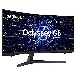 Monitor Gamer 34" Samsung Odyssey Curvo Wqhd 165Hz 1Ms