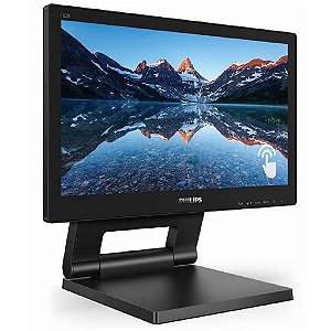 Monitor Philips 15.6'' Touch 75Hz VGA/DVI/HDMI/USB 162B9T