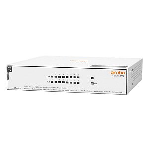 Switch 8P HP Aruba Instant On 1430 8G Class4 PoE 64W - R8R46A