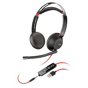 Headset Poly Blackwire 5220 Stereo USB-A - 207576-01