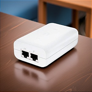 Fonte/Injetor Ubiquiti POE para U6-LR 802.3at - U-POE-AT
