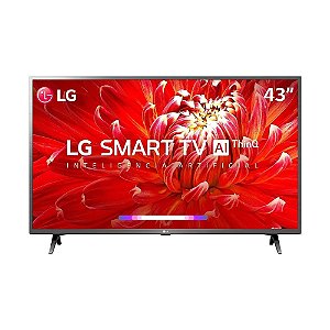 Tv Lg 43" Led Smart Ai Thinq Com Conexao Bluetooth 03 Hdmi E 02 Usb - 43lm631c0sb.bwz