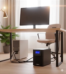 Nobreak 1KVA SMS Mirage Entrada 220V~ (FNT ou FFT) e Saída 220V 23660