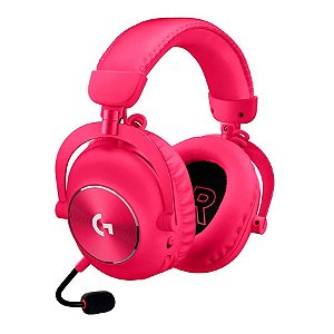Headset Gamer Logitech G PRO X 2 LIGHTSPEED Mgnta 981-001274