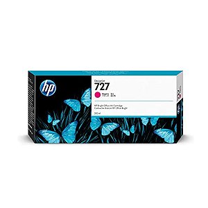 Cartucho De Tinta Hp 727 Magenta 300Ml F9J77A