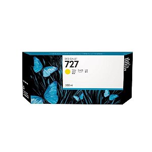 Cartucho De Tinta Hp 727 Amarelo 300Ml F9J78A