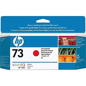 Cartucho De Tinta Hp 73 Vermelho Cromatico 130Ml Cd951a