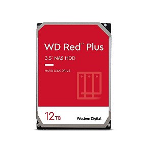 HD Interno 12TB Western Digital RED Plus Sataiii 256MB WD120EFBX