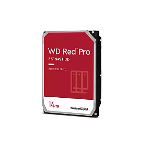 HD Interno 14TB Western Digital RED PRO Sataiii 512MB WD142KFGX