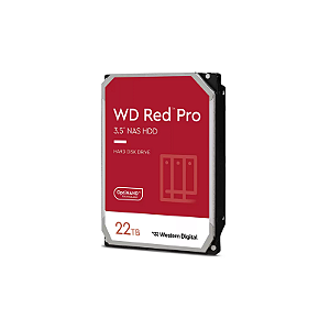 HD Interno 22TB Western Digital RED PRO Sataiii 512MB WD221KFGX