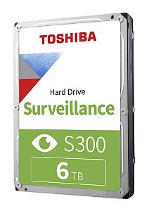 HD Interno 6TB Toshiba S300 Sataiii 256MB HDWT860UZSVA
