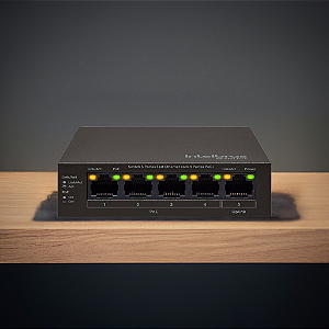 Switch 5P Intelbras  Fast Sf 500 Poe 4760037