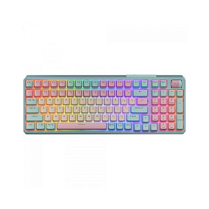 Teclado Mecanico sem fio Gamer MK770 RED Switch Macaron Cooler Master