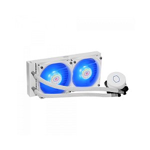Water Cooler Masterliquid ML240L V2 24CM White Edition RGB Cooler Master