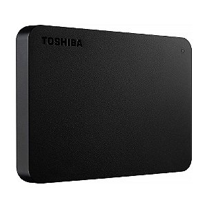 Hd Externo 1Tb Toshiba Canvio Basics Preto Hdtb510Xk3Aai