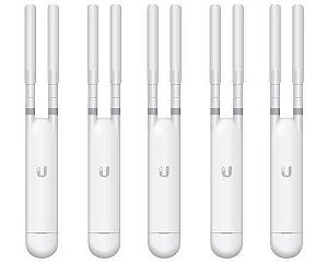 Access Point Ubiquiti UniFi Kit 5 unidades sem Fonte - UAP-AC-M-5