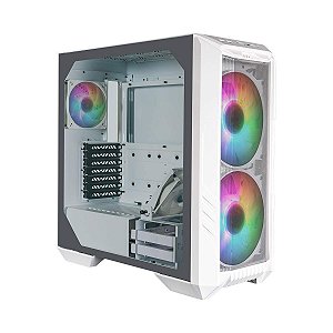 Gabinete Cooler Master Haf 500 Lateral Vidro Argb Branco H500-wgnn-s00