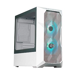 Gabinete Td300 Mesh Mini Tower Lateral Vidro Branco Td300-wgnn-s00