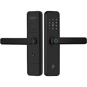 Fechadura Intelbras Smart De Embutir C/ Maçaneta Vsl-10 Vitallys Smark Lock
