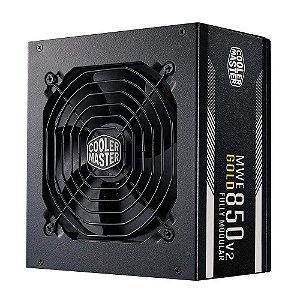 Fonte 850w Cooler Master Gx Gold 80 Plus Gold Full Modular S/Cabo Mpe-8501-afaag-w1