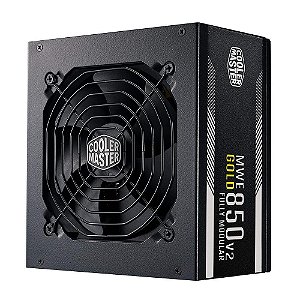 Fonte 850W Cooler Master Gx Gold 80 Plus Gold Full Modular Sem Cabo