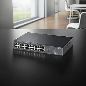 Switch 24P Tp-Link Tl-sf1024d 10/100 Não Gerenciável Mesa/Rack