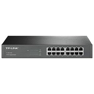 Switch 16 Portas Tp-Link Tl-sg1016d Smb Gigabit  Nao Gerenciavel