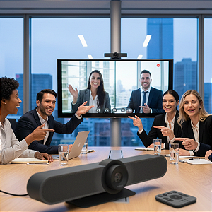 Camera Videoconferencia Logitech Meetup Pto 960-001101