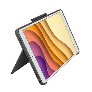 Capa Com Teclado Logitech Combo Touch P/ Ipad Pro 10,5" Grafite -920-009610