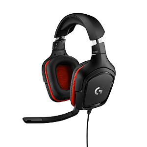 Fone De Ouvido Mic Logitech Gamer G332 Leatherette