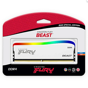 Memória Ram 16Gb Ddr4 3200Mhz Kingston Fury Beast Rgb PC Kf432C16Bwa/16