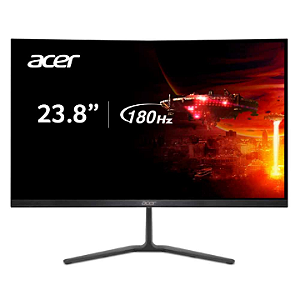 Monitor Led 23,8" Acer Kg240Y Gamer Fhd / 180Hz / Hdmi / Dp / 1Ms